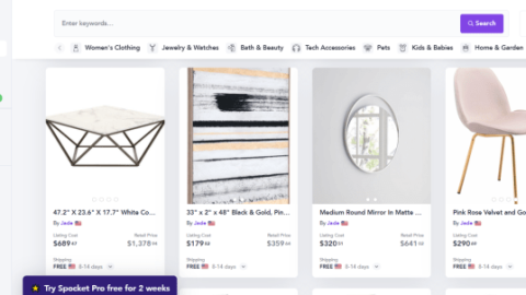 Luxury furniture dropshipping suppliers